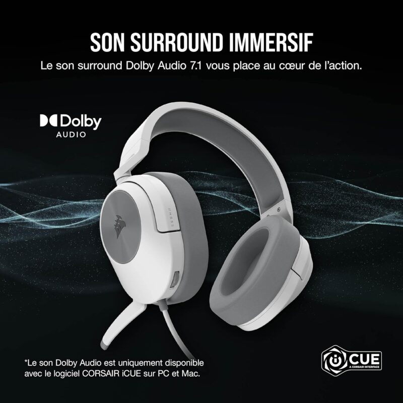 Corsair HS55 Surround Casque gaming 1 Corsair HS55 Surround Casque gaming