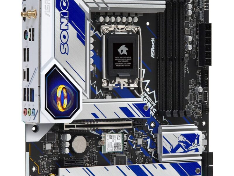 Carte mère ASRock B760M PG SONIC WIFI Micro-ATX avec Wi-Fi 6 et support des processeurs Intel de 12e génération