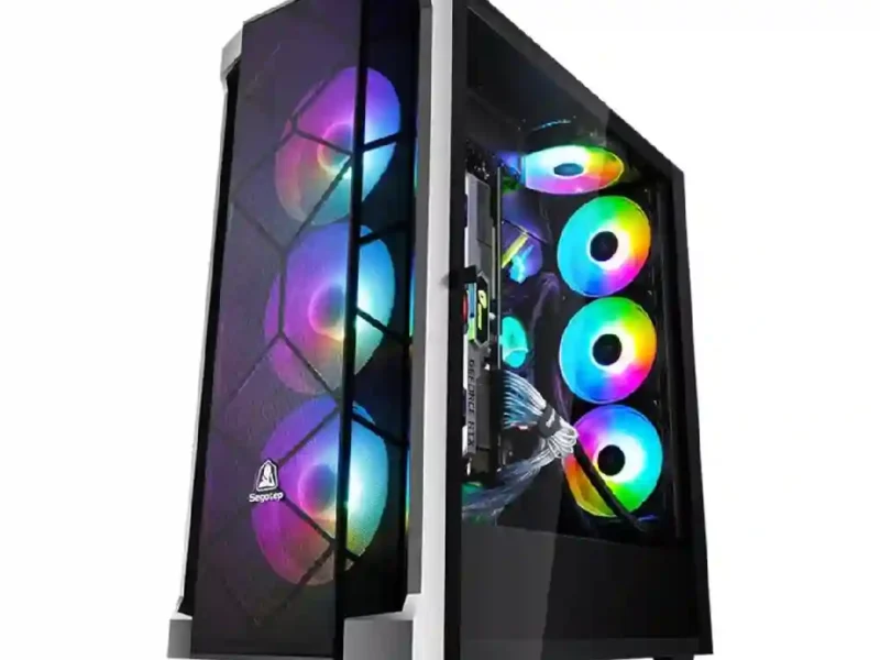 Boîtier Phoenix T1 Black ATX avec design élégant et gestion efficace du refroidissement