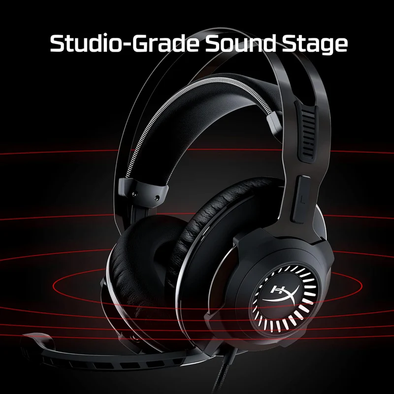 HyperX Cloud Revolver 7.1- Casque gaming (Noir) 1 HyperX Cloud Revolver 7.1- Casque gaming (Noir)