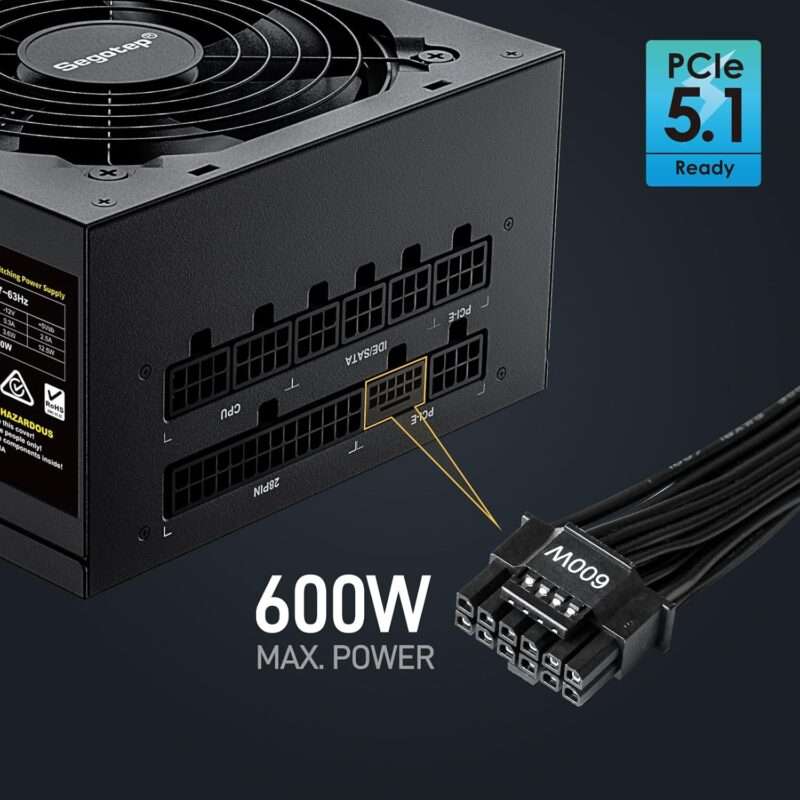 Segotep GM850W ATX 3.0-80 Plus Gold 1 Segotep GM850W ATX 3.0-80 Plus Gold