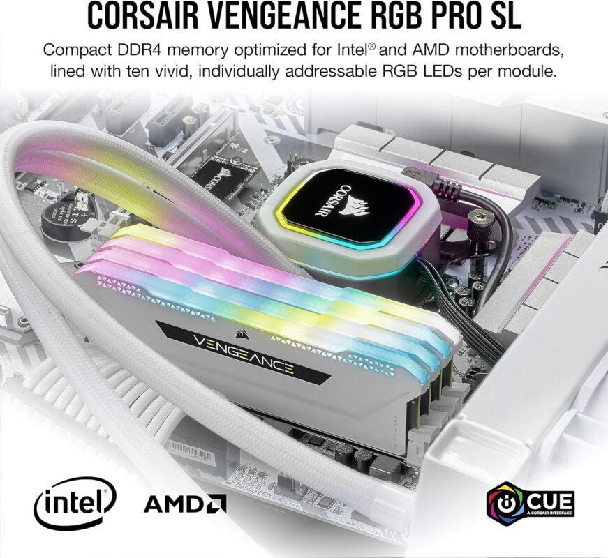 Corsair Vengeance RGB PRO SL DDR4 32GB (2X16) CL16 1 32GB DDR4