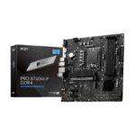 Carte mère MSI PRO B760M-P DDR4 Micro-ATX avec support des processeurs Intel de 12e génération et connectivité moderne