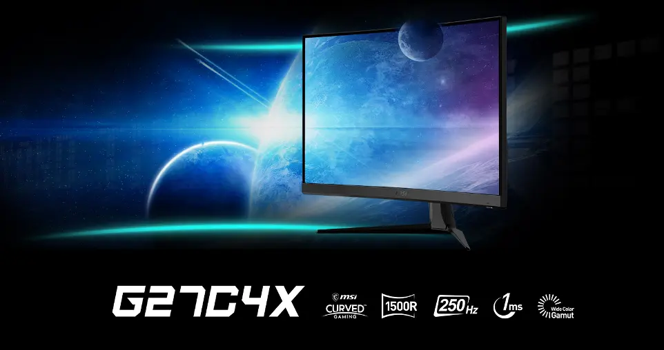 MSI G27C4X Écran Gaming Incurvé 27" FHD-HDR - 250Hz/1ms 2 MSI G27C4X Écran Gaming Incurvé 27" FHD-HDR - 250Hz/1ms