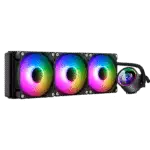 Refroidisseur liquide Segotep BeIced II 360 ARGB avec trois ventilateurs ARGB et pompe rotative​