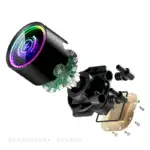 Refroidisseur liquide Segotep BeIced II 360 ARGB avec trois ventilateurs ARGB et pompe rotative​