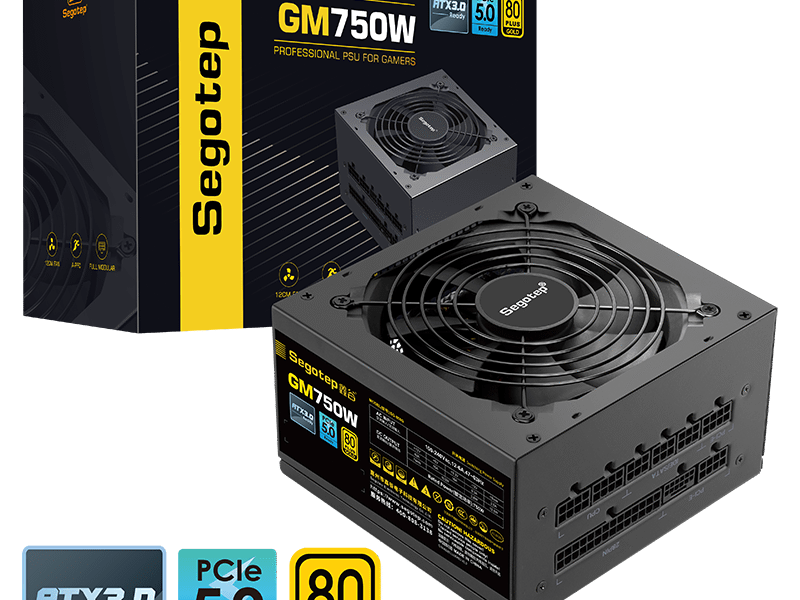 Segotep GM750W ATX 3.0-80 Plus Gold