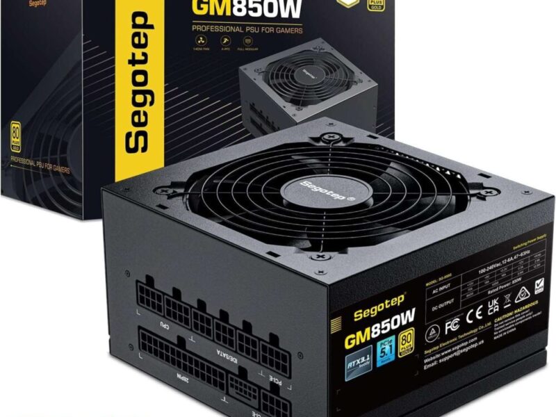 Segotep GM850W ATX 3.0-80 Plus Gold