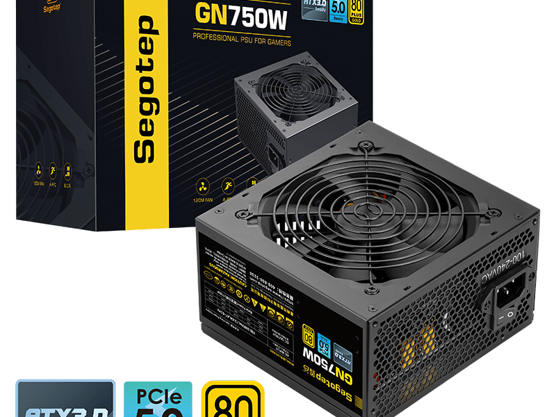 Segotep GN750W 80 Plus Gold ATX3.0 (Noir)