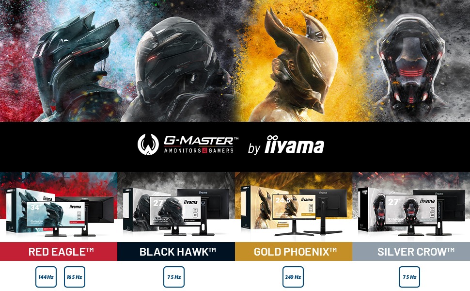 iiyama G-Master Red Eagle GB2766HSU-B1 27" LED FullHD 165Hz FreeSync Premium Curva 1 iiyama G-Master Red Eagle GB2766HSU-B1 27" LED FullHD 165Hz FreeSync Premium Curva