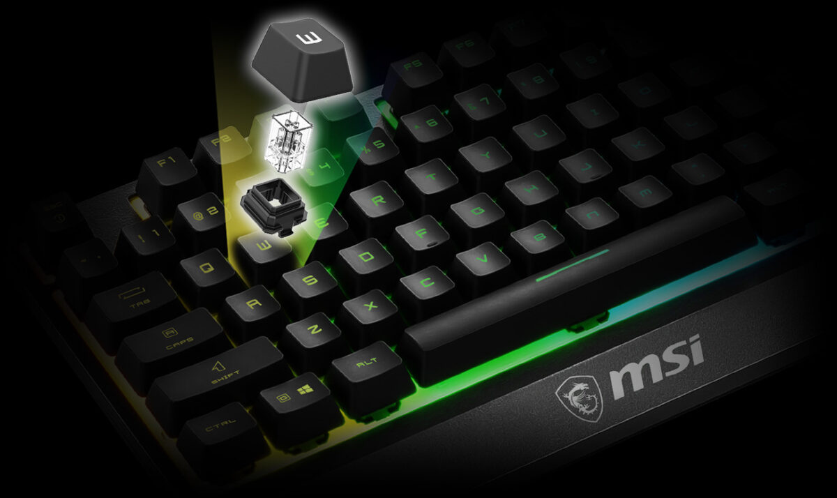 MSI Clavier gamer Vigor GK30- Méca-membrane (Noir) 1 MSI Clavier gamer