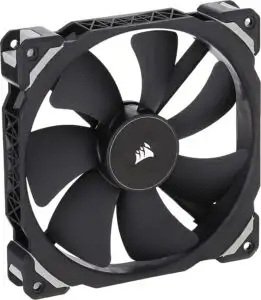 Ventilateur 140mm Corsair ML140 PRO noir avec technologie de lévitation magnétique et cadre premium