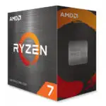 Vue du processeur AMD Ryzen 7 5800X – modèle hautes performances