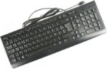 Profil latéral du clavier Lenovo SK-8823, fin et ergonomique