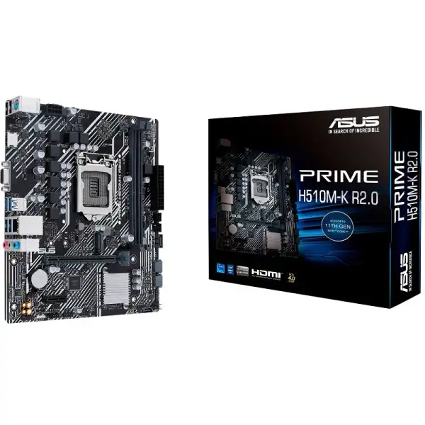 Carte mère ASUS PRIME H510M-K R2.0 Micro ATX LGA1200 – ArtGaming.ma