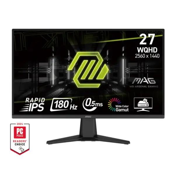 moniteur gaming MSI MAG 275QF 27 pouces 180Hz 2K pour joueurs Maroc