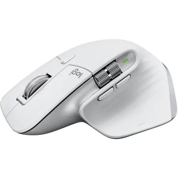 Logitech MX Master 3S for Mac – Souris sans fil Bluetooth ergonomique gris pâle