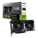 Carte graphique ASUS Dual GeForce RTX 5060 OC Edition 8GB – Gaming & Création – Livraison Maroc