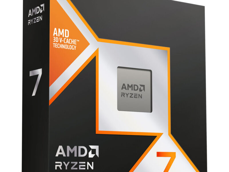 Processeur AMD Ryzen 7 9800X3D 8 cœurs 16 threads avec 3D V-Cache pour gaming et création au Maroc