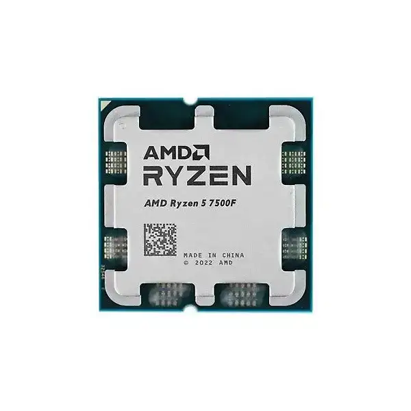 Processeur AMD Ryzen 5 7500F 6-Core 12-Threads pour PC Gaming 5