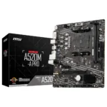 Carte mère MSI A520M-A PRO AM4 Micro ATX avec M.2 NVMe et PCIe 3.0 16x 6