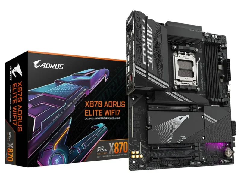 Carte mère Gigabyte X870 AORUS ELITE WIFI7 AM5 DDR5 PCIe 5.0 Wi-Fi 7 Maroc 4