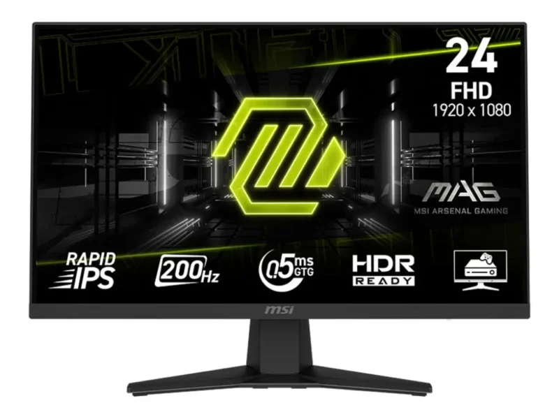 écran MSI MAG 244F gaming 23.8 pouces Full HD 200 Hz HDR