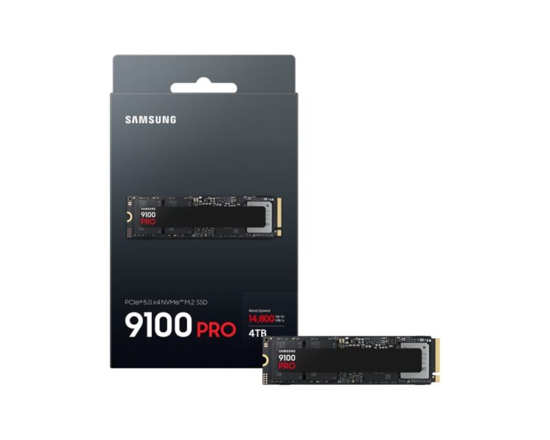 9100 PRO PCIe 5.0 NVMe M.2 SSD 4 To – Samsung MZ-VAP4T0B/AM – Image 6