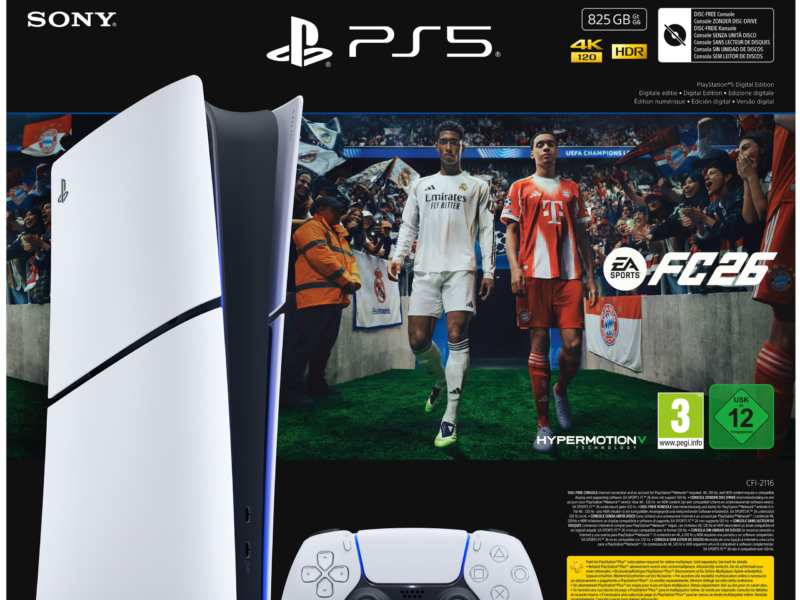 Console PS5 Slim - Digital Edition + EA Sports FC26