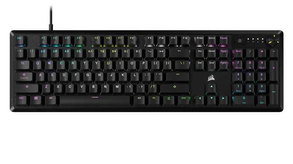 Clavier Gaming mécanique Corsair Azerty K70 Core Noir